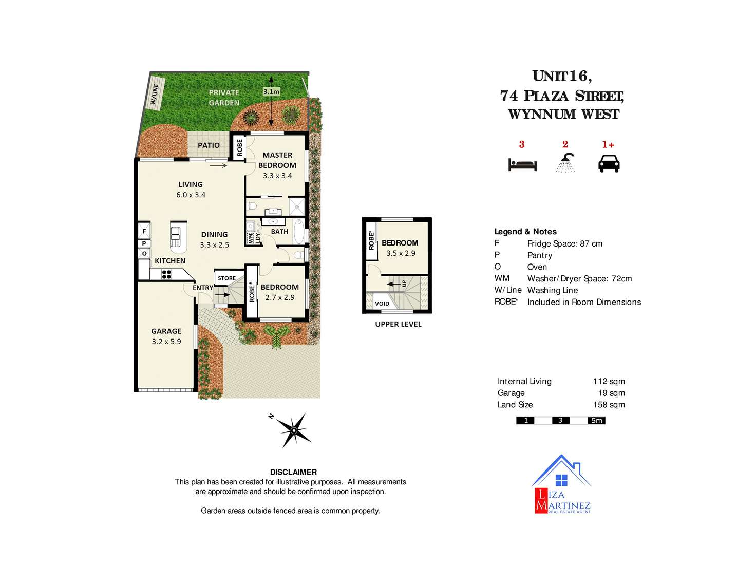 Floorplan of Homely townhouse listing, 16/74 Plaza Street, Wynnum West QLD 4178