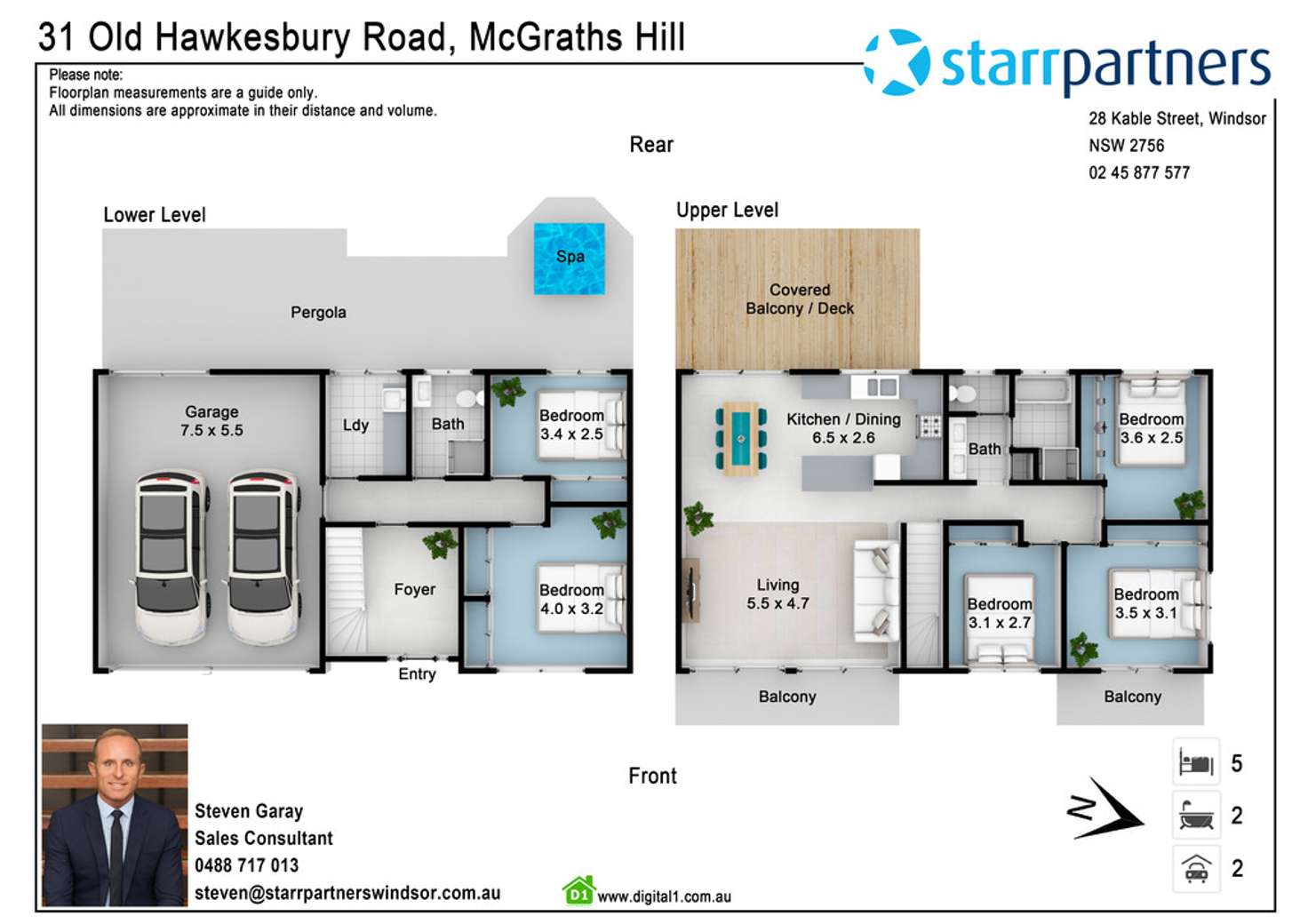 Floorplan of Homely house listing, 31 Old Hawkesbury Road, Mcgraths Hill NSW 2756