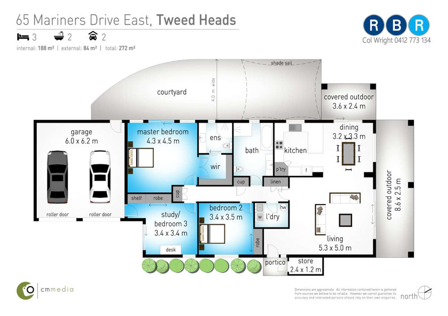 Floorplan of Homely villa listing, 65/2 Mariners Drive East, Tweed Heads NSW 2485