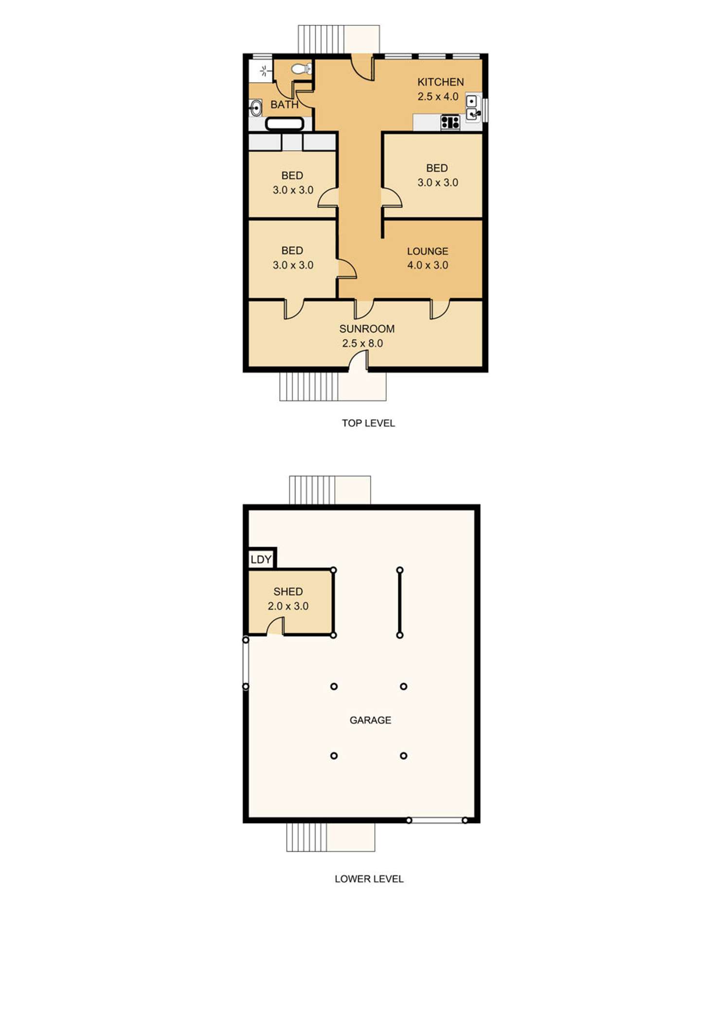 Floorplan of Homely house listing, 9/31 Cochrane Street, Mooroobool QLD 4870