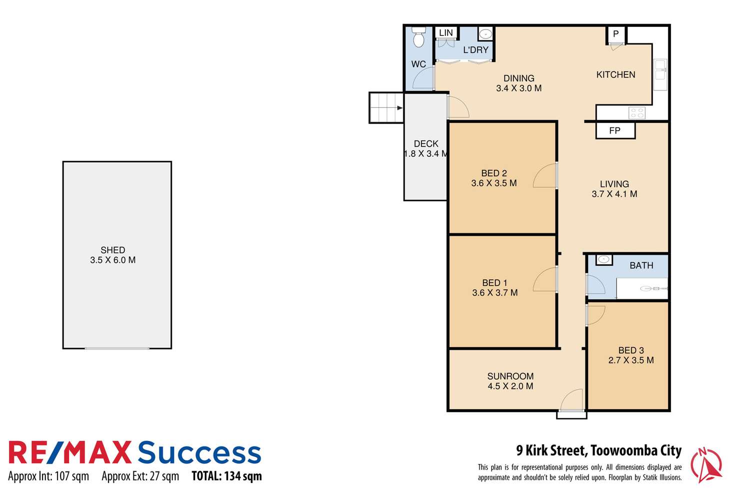 Floorplan of Homely house listing, 9 Kirk Street, Toowoomba City QLD 4350