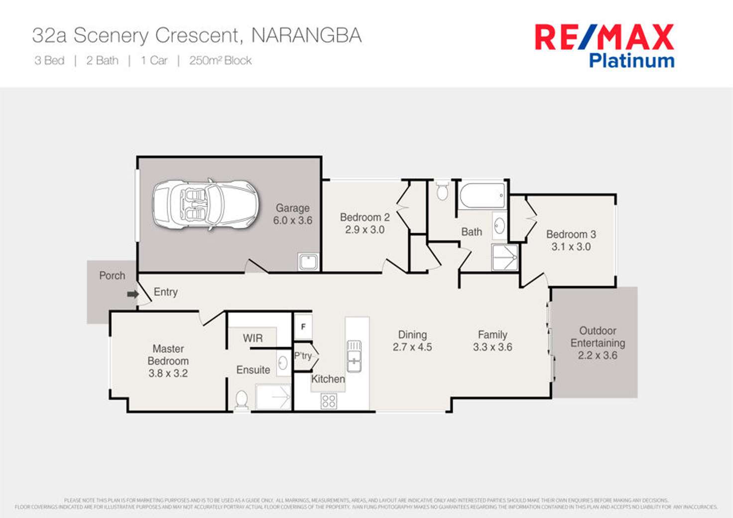 Floorplan of Homely house listing, 32A Scenery Crescent, Narangba QLD 4504