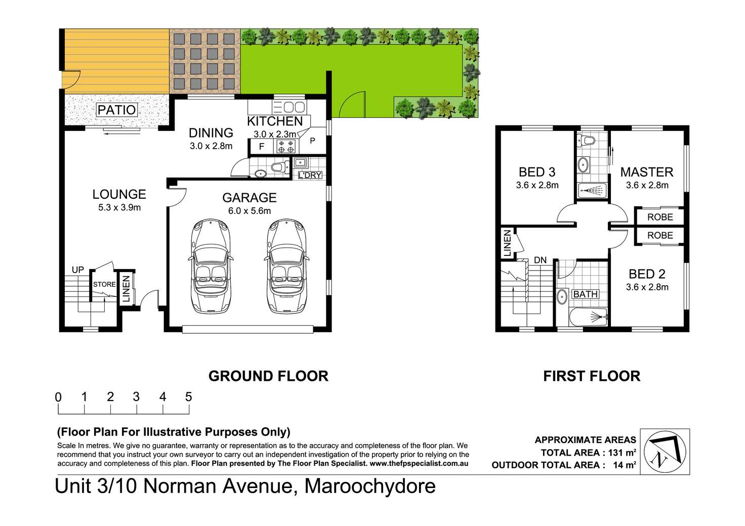 Floorplan of Homely unit listing, 3/10-12 Norman Avenue, Maroochydore QLD 4558