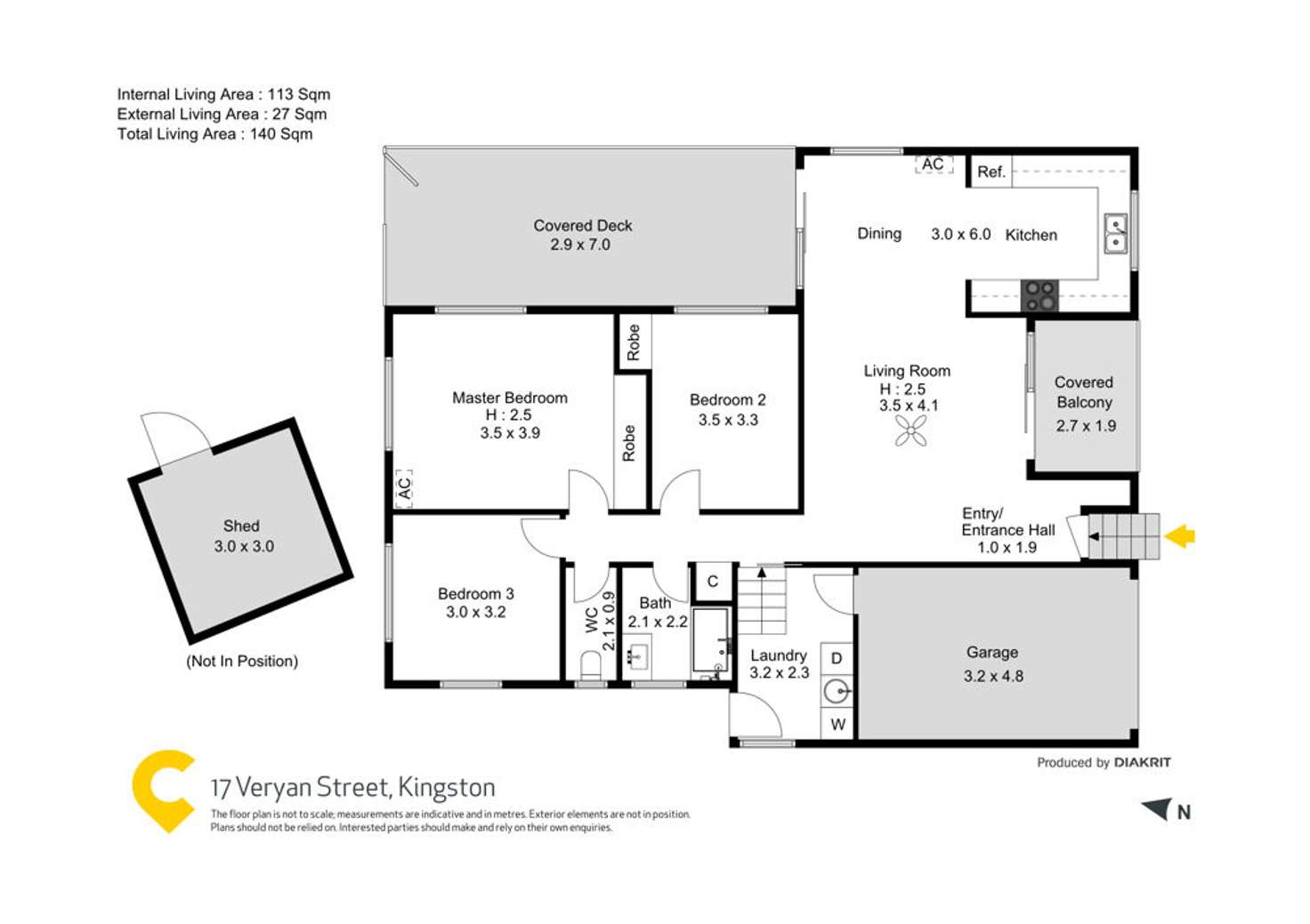 Floorplan of Homely house listing, z17 Veryan Street, Kingston QLD 4114