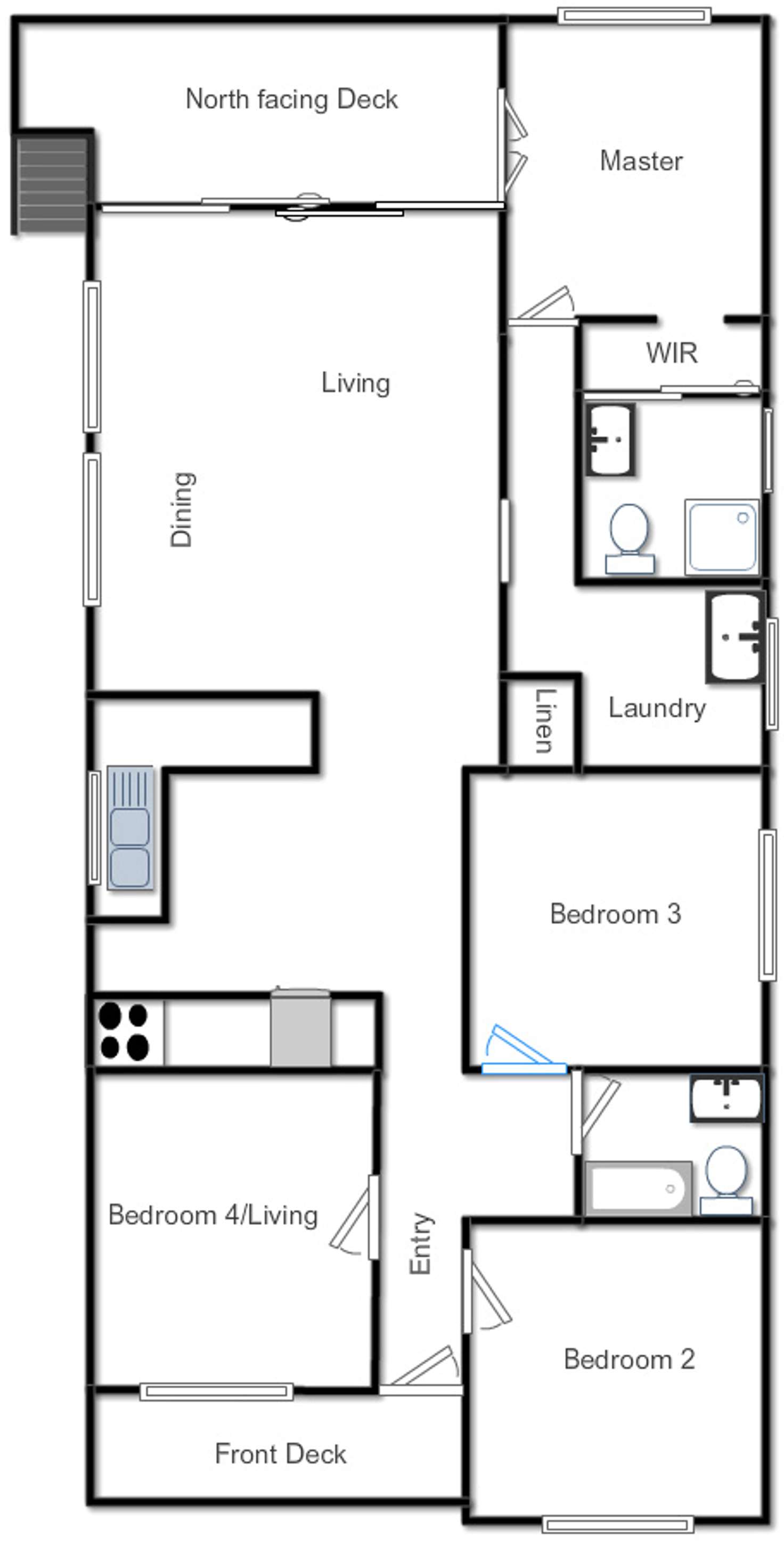 Floorplan of Homely house listing, 10 Shaw Street, Yass NSW 2582
