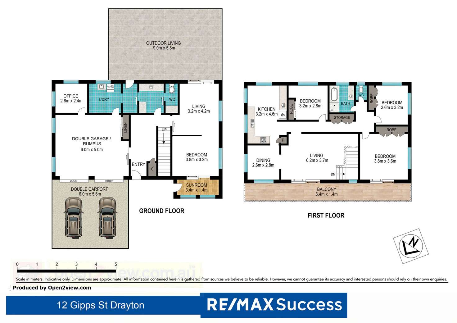 Floorplan of Homely house listing, 12 Gipps Street, Drayton QLD 4350