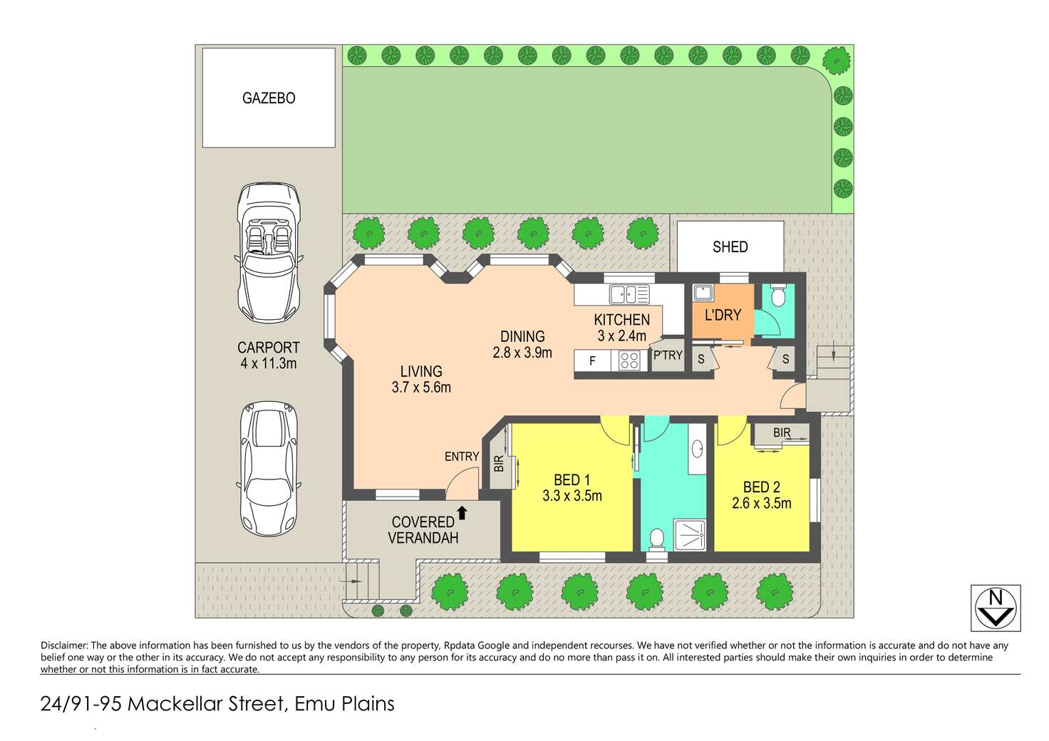 Floorplan of Homely house listing, Site 24 91-95 Mackellar Street, Emu Plains NSW 2750