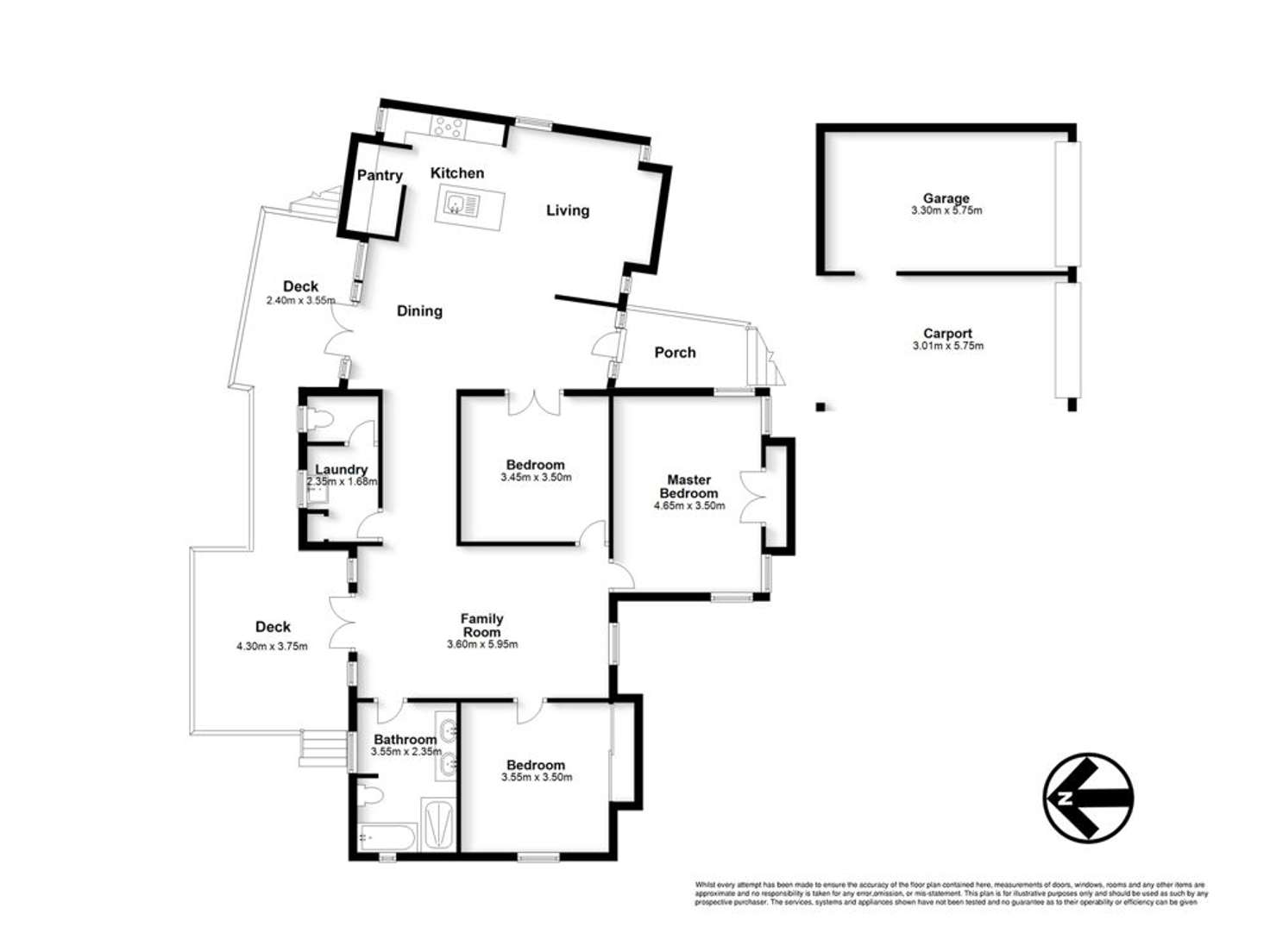 Floorplan of Homely house listing, 151 Stradbroke Avenue, Wynnum QLD 4178