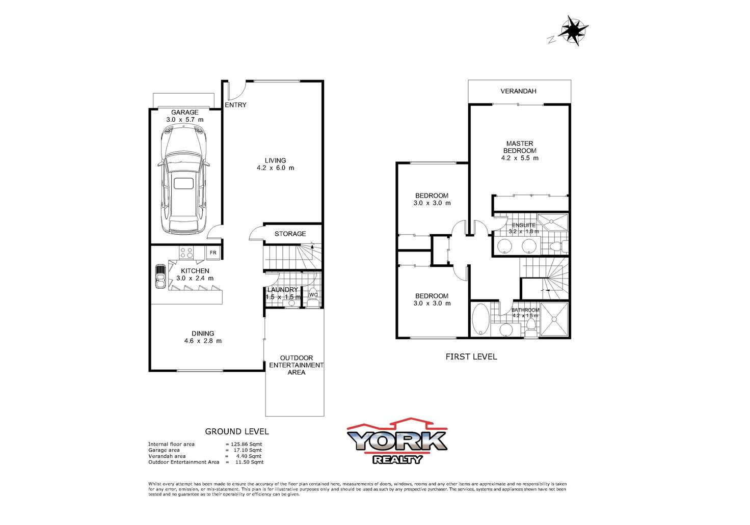 Floorplan of Homely unit listing, 2/36 Cortess Street, Harristown QLD 4350