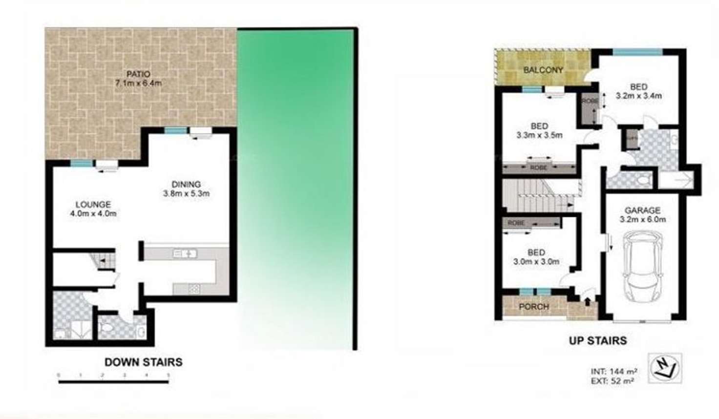 Floorplan of Homely townhouse listing, 51/580 Seventeen Mile Rocks Road, Sinnamon Park QLD 4073