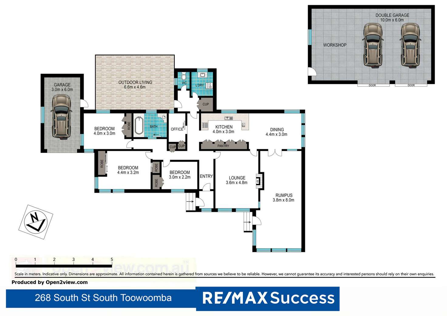 Floorplan of Homely house listing, 268 South Street, South Toowoomba QLD 4350