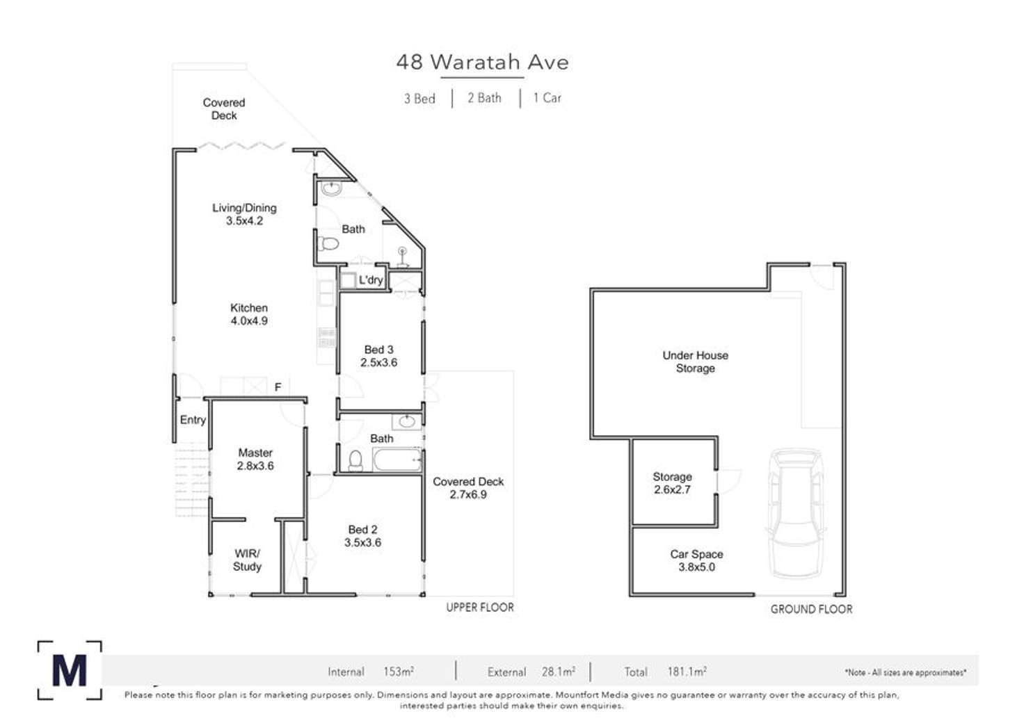 Floorplan of Homely house listing, 48 Waratah Ave, Holland Park West QLD 4121