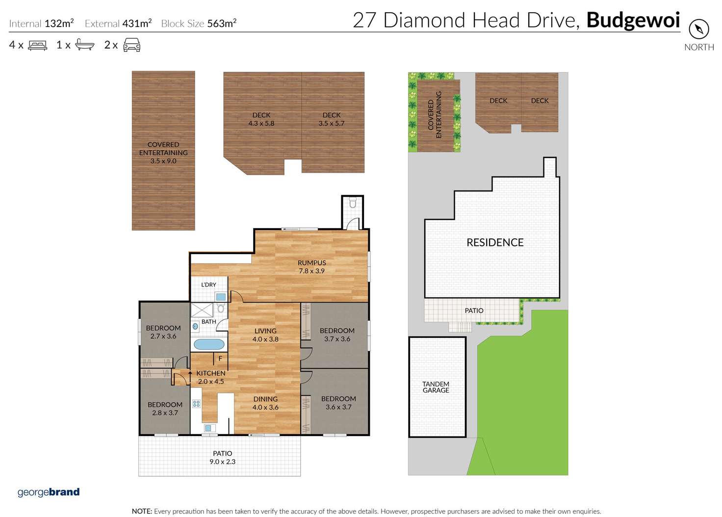 Floorplan of Homely house listing, 27 Diamond Head Drive, Budgewoi NSW 2262