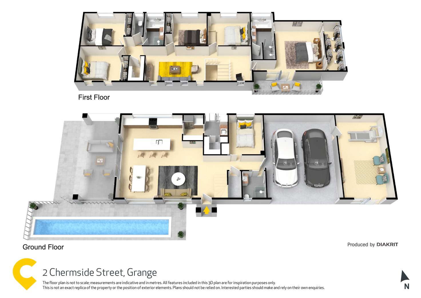 Floorplan of Homely house listing, 2 Chermside Street, Grange QLD 4051