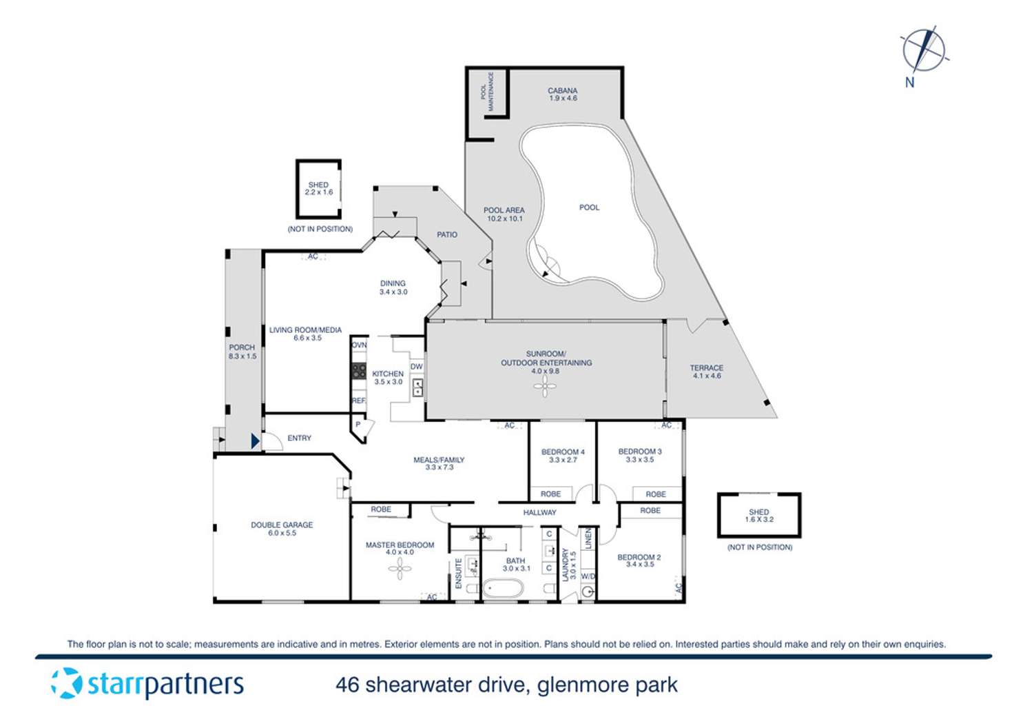 Floorplan of Homely house listing, 46 Shearwater Drive, Glenmore Park NSW 2745
