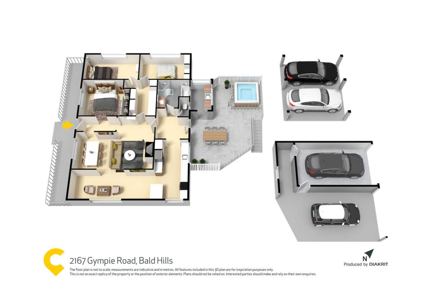 Floorplan of Homely house listing, z2167 Gympie Road, Bald Hills QLD 4036