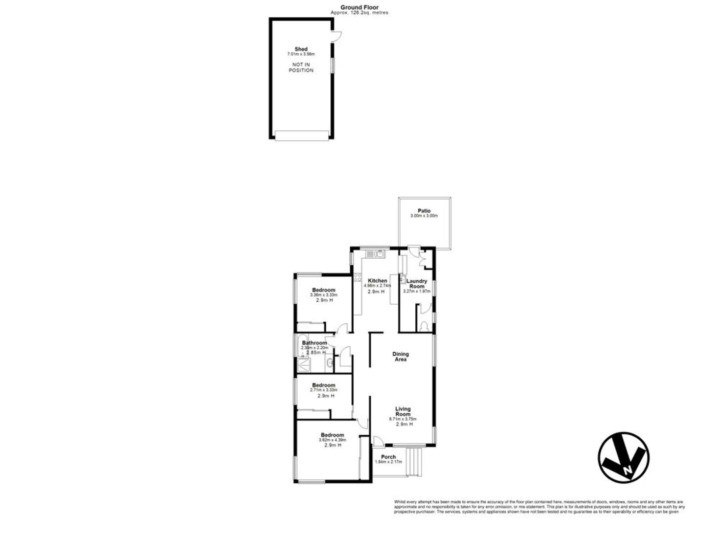 Floorplan of Homely house listing, 14 Harley Street, Enoggera QLD 4051