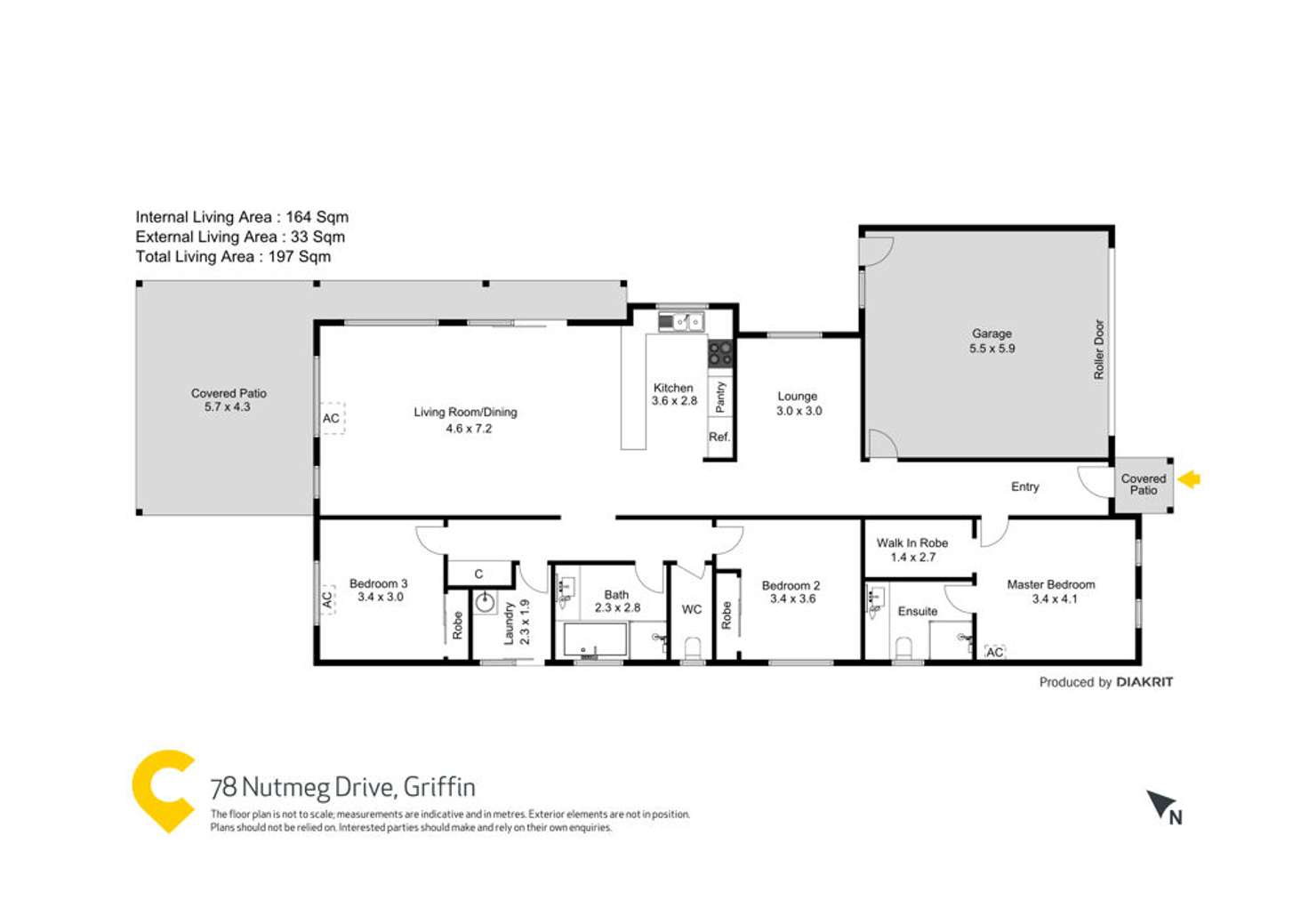 Floorplan of Homely house listing, 78 Nutmeg Drive, Griffin QLD 4503