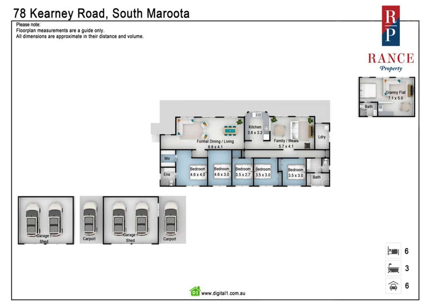 Floorplan of Homely house listing, 78 Kearney Road, South Maroota NSW 2756