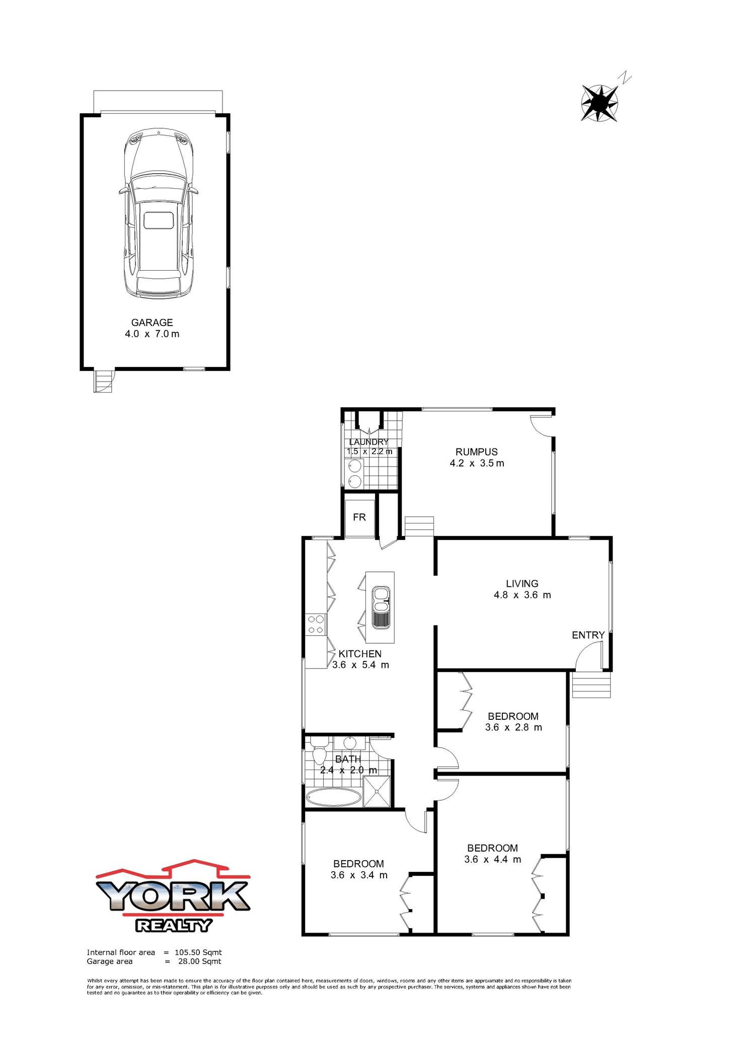 Floorplan of Homely house listing, 15 Coonan Street, Harlaxton QLD 4350