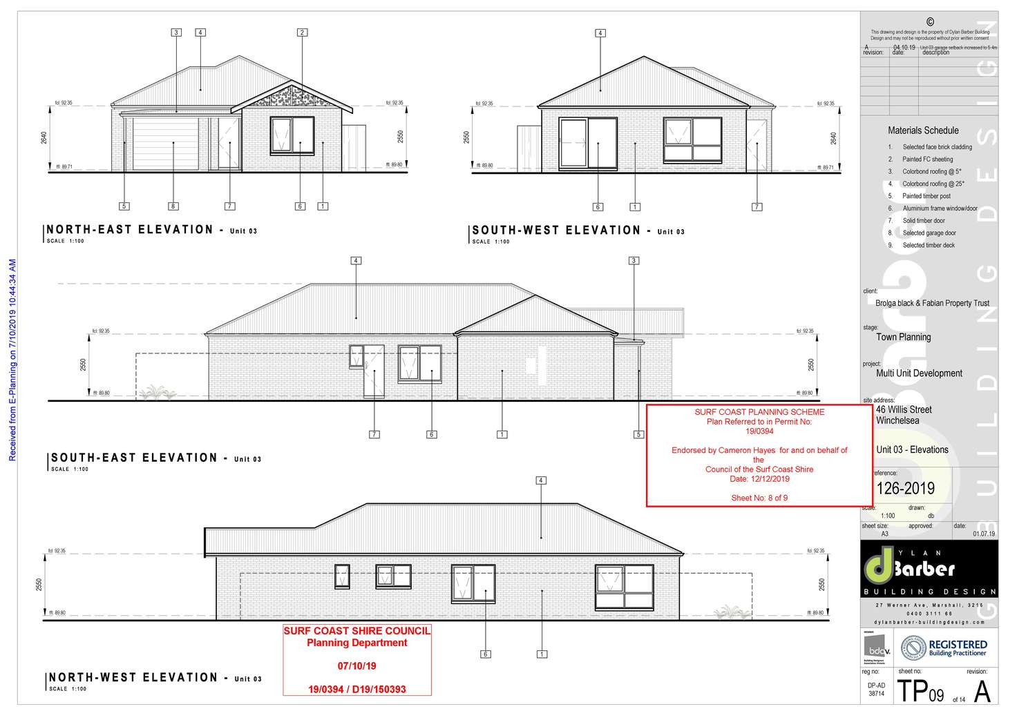 Floorplan of Homely residentialLand listing, Lot 3 46 Willis Street, Winchelsea VIC 3241