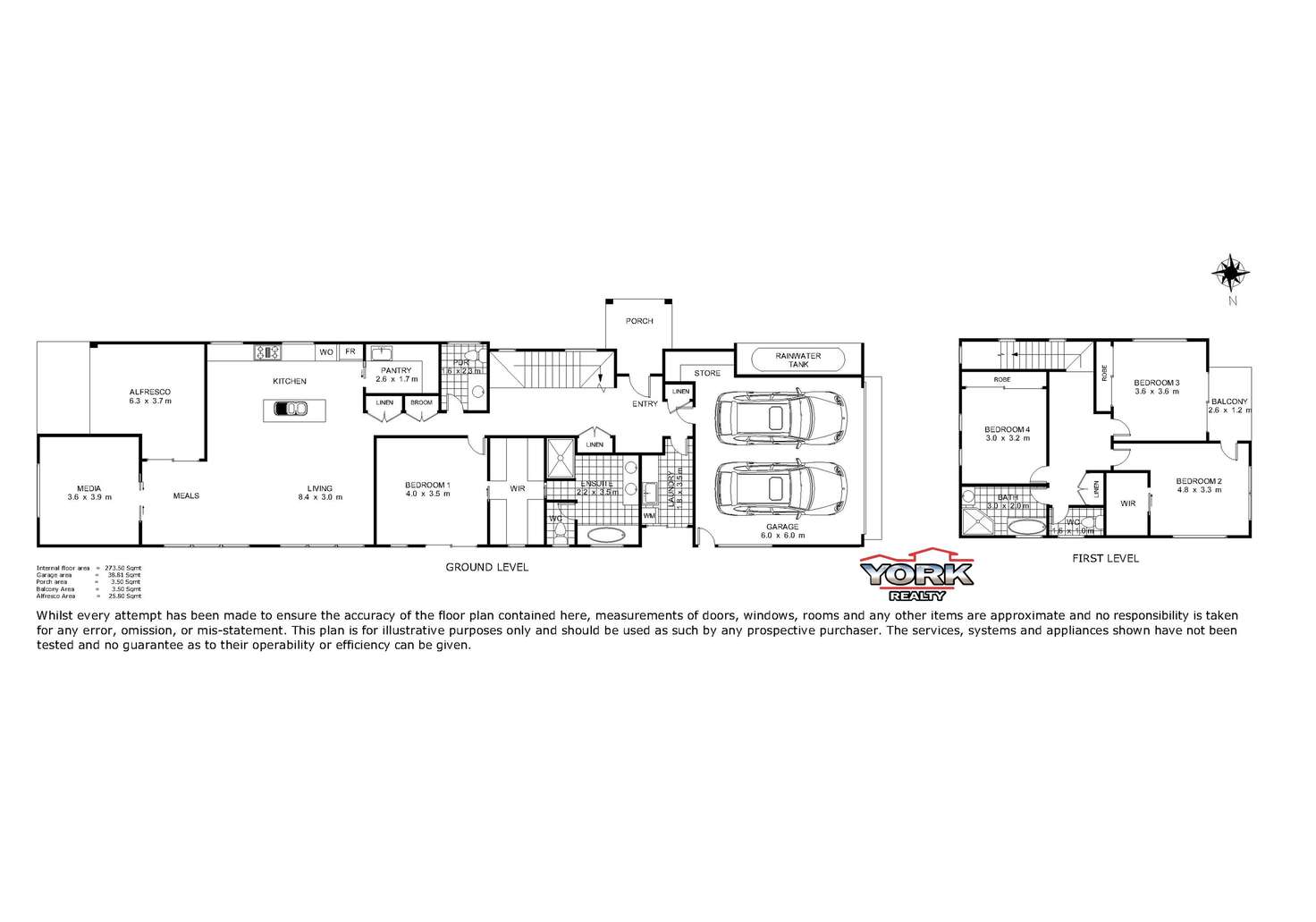 Floorplan of Homely house listing, 482 Mackenzie Street, Middle Ridge QLD 4350