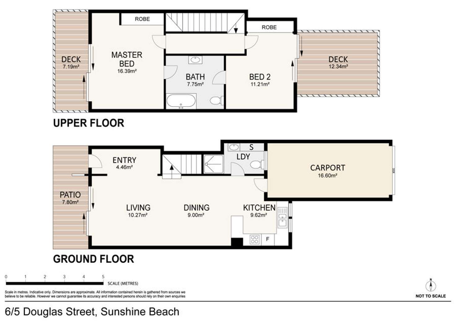 Floorplan of Homely townhouse listing, 6/5 Douglas Street, Sunshine Beach QLD 4567