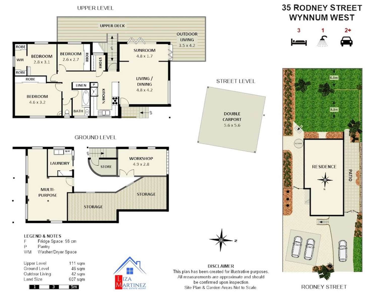 Floorplan of Homely house listing, 35 Rodney Street, Wynnum West QLD 4178