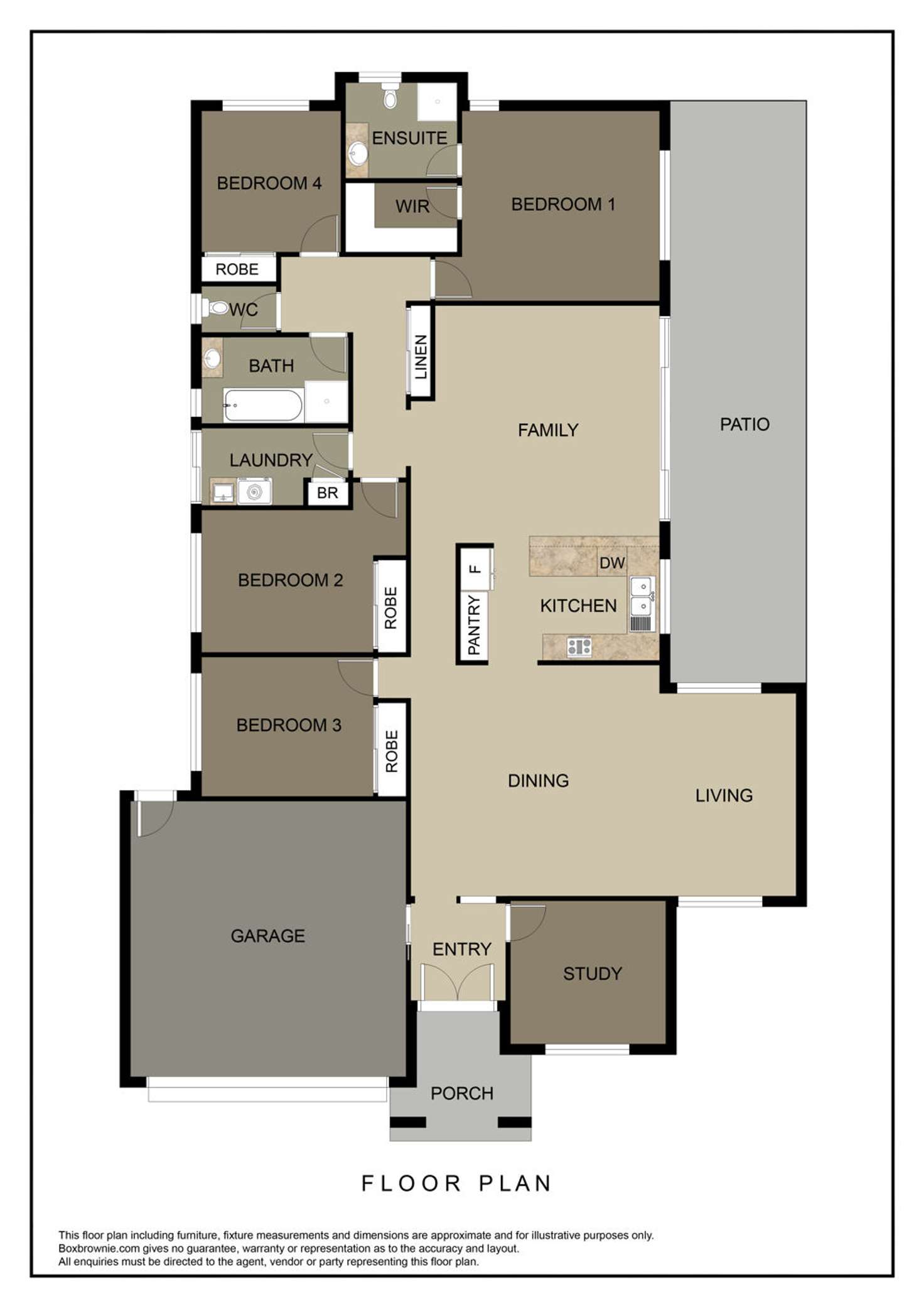 Floorplan of Homely house listing, 19 Middle Cove Court, Sandstone Point QLD 4511