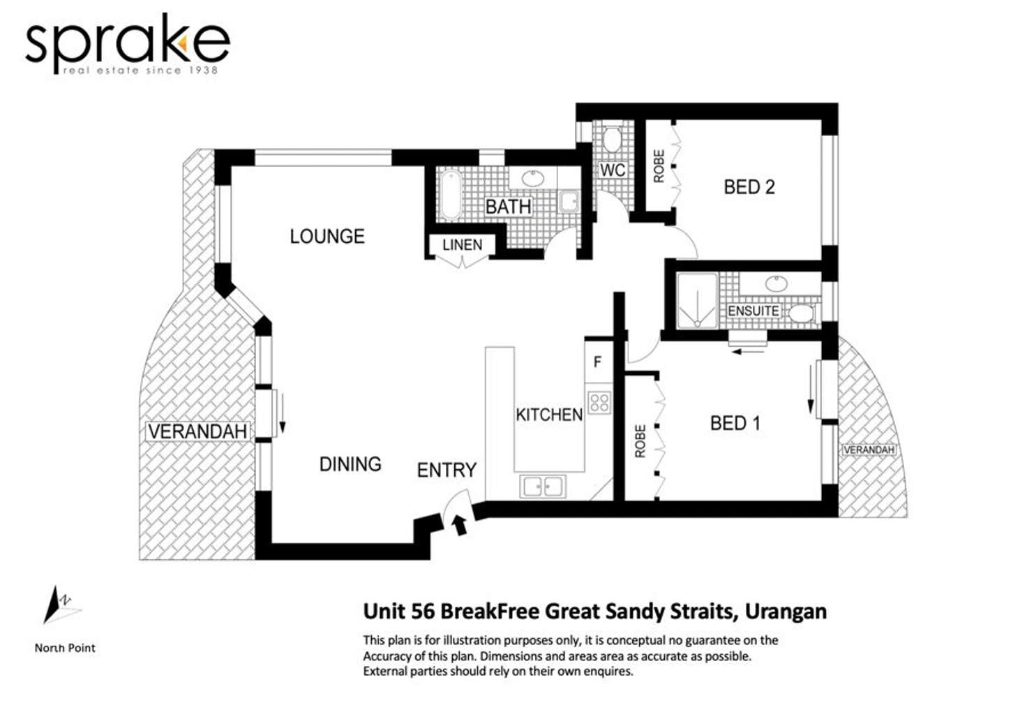 Floorplan of Homely unit listing, 56/17 Buccaneer Drive, Urangan QLD 4655