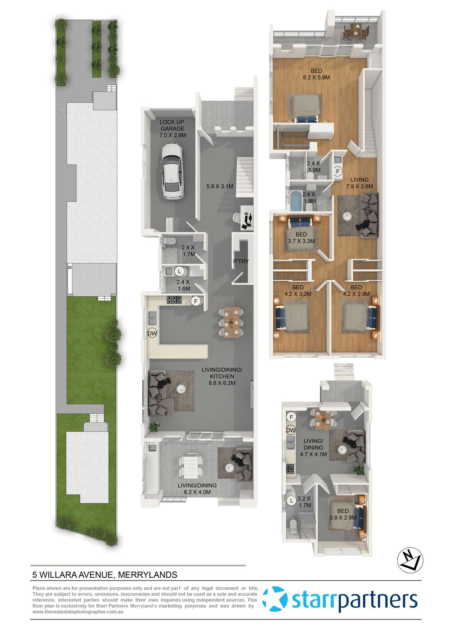 Floorplan of Homely house listing, 5 Willara Avenue, Merrylands NSW 2160
