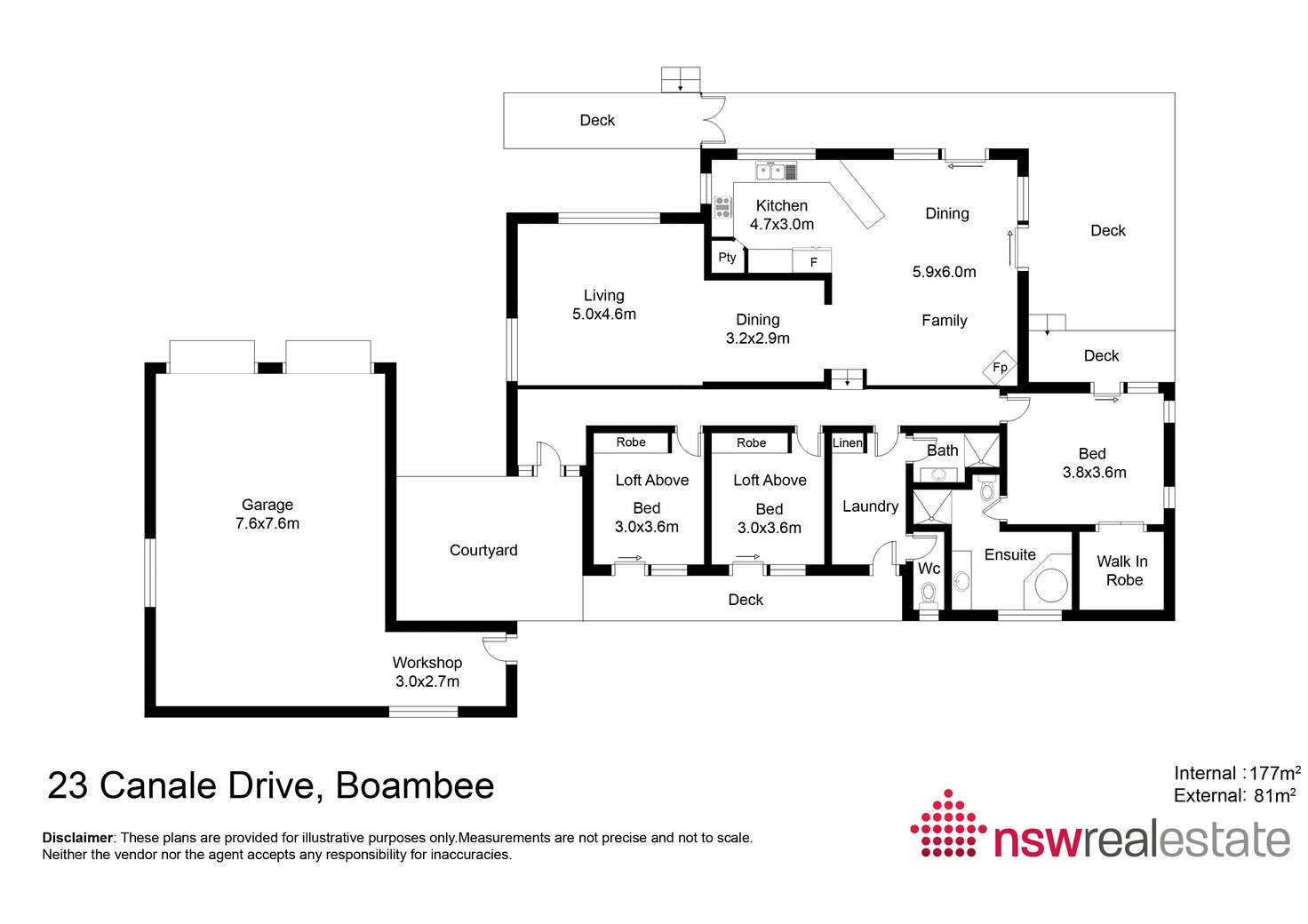 Floorplan of Homely house listing, 23 Canale Drive, Boambee NSW 2450