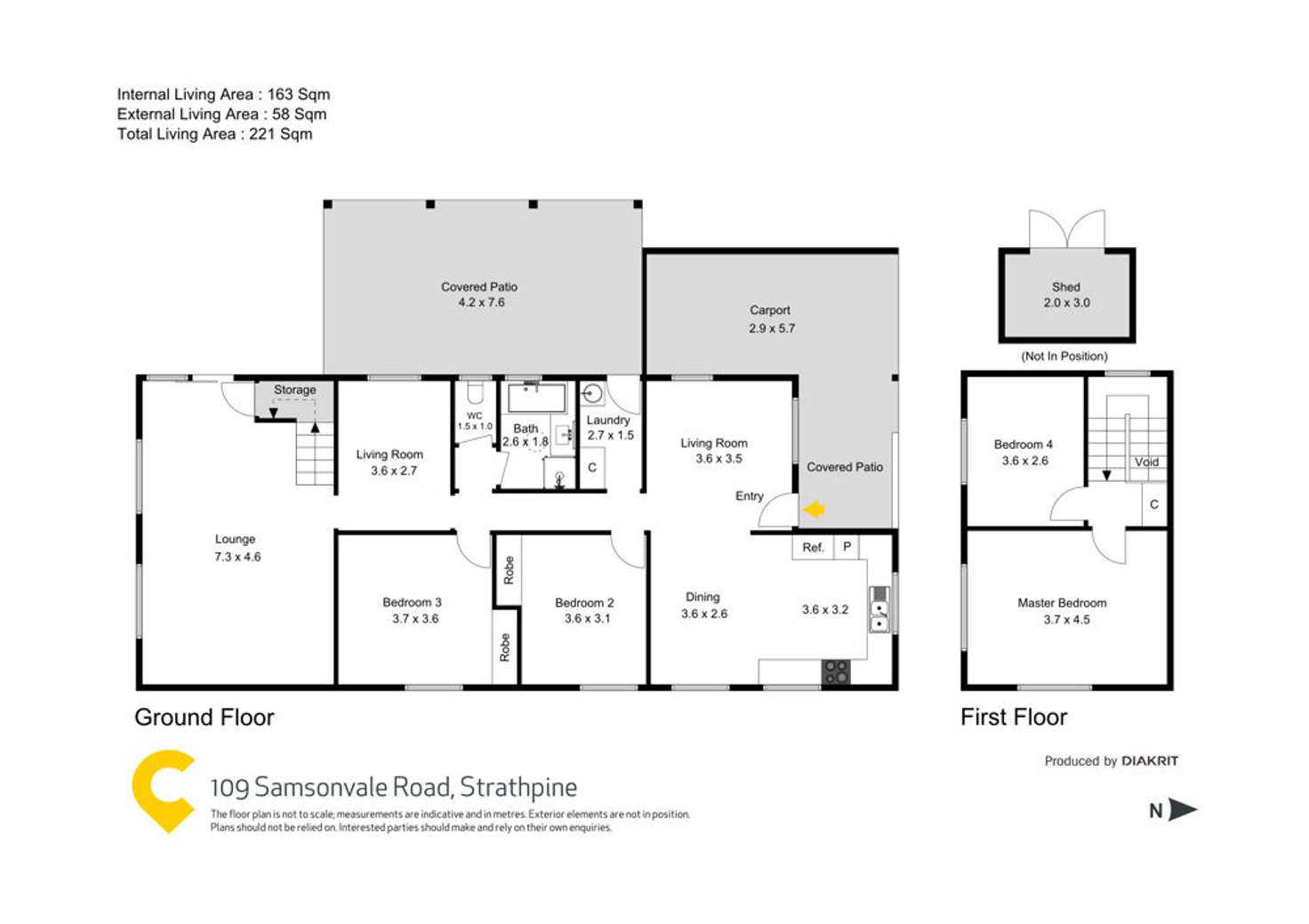 Floorplan of Homely house listing, 109 Samsonvale Road, Strathpine QLD 4500