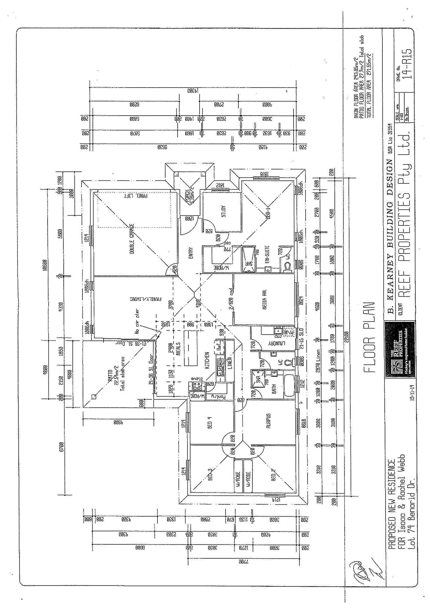 Floorplan of Homely house listing, 8 Benarid Drive, Ooralea QLD 4740