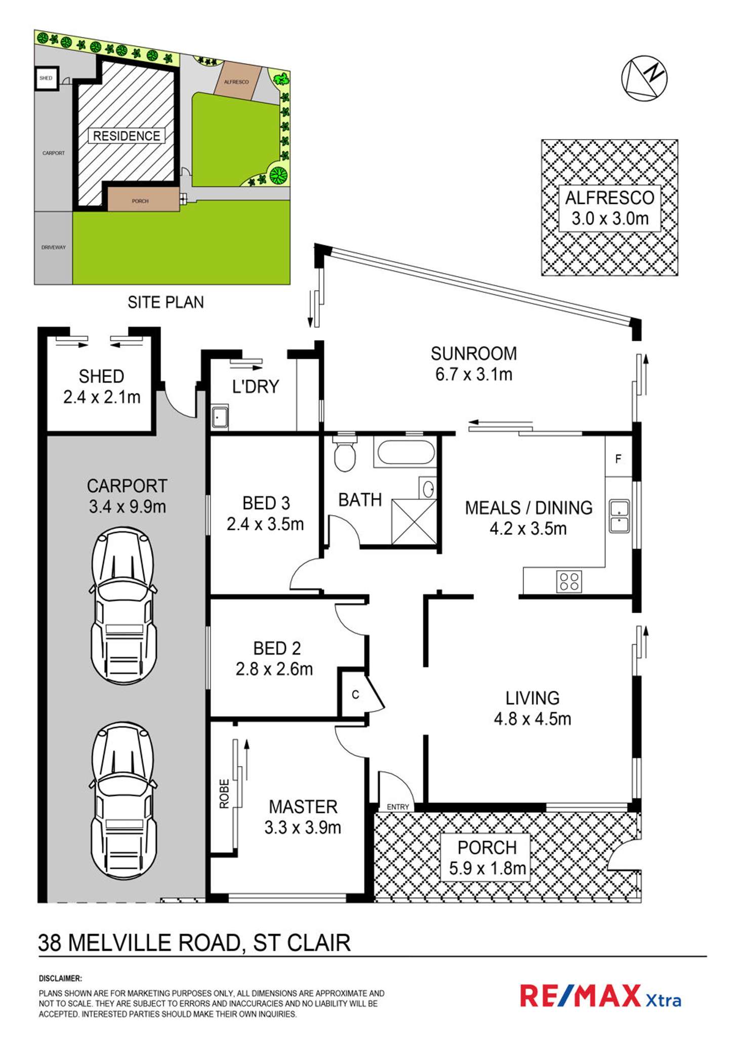 Floorplan of Homely house listing, 38 Melville Road, St Clair NSW 2759