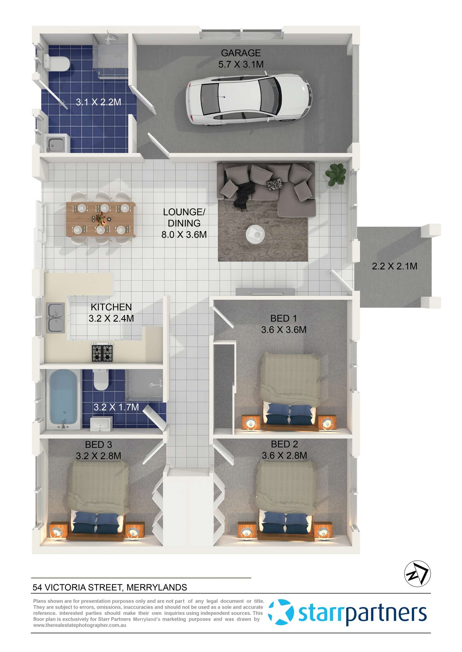 Floorplan of Homely house listing, 54 Victoria Street, Merrylands NSW 2160