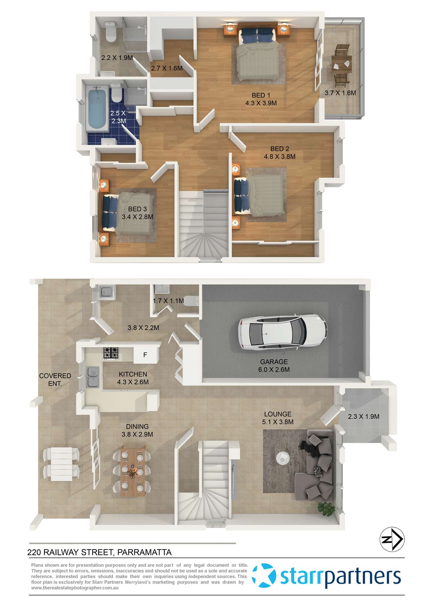 Floorplan of Homely house listing, 220 Railway Street, Parramatta NSW 2150