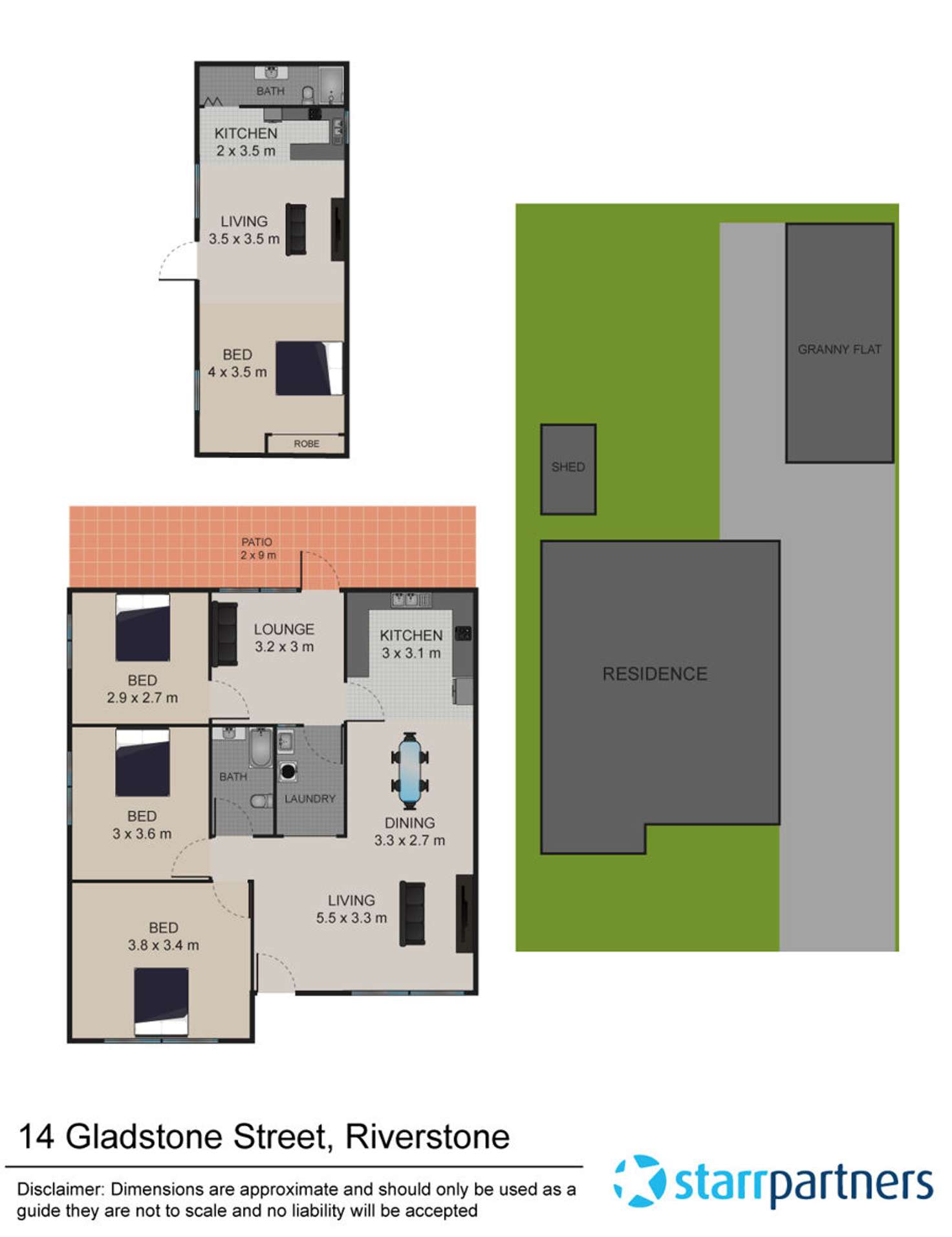Floorplan of Homely house listing, 14 Gladstone Parade, Riverstone NSW 2765