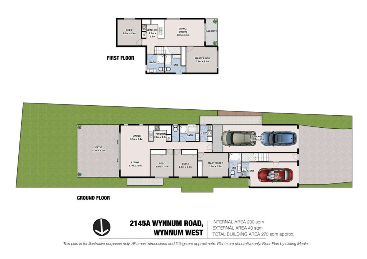 Floorplan of Homely house listing, 2145a Wynnum Road, Wynnum West QLD 4178