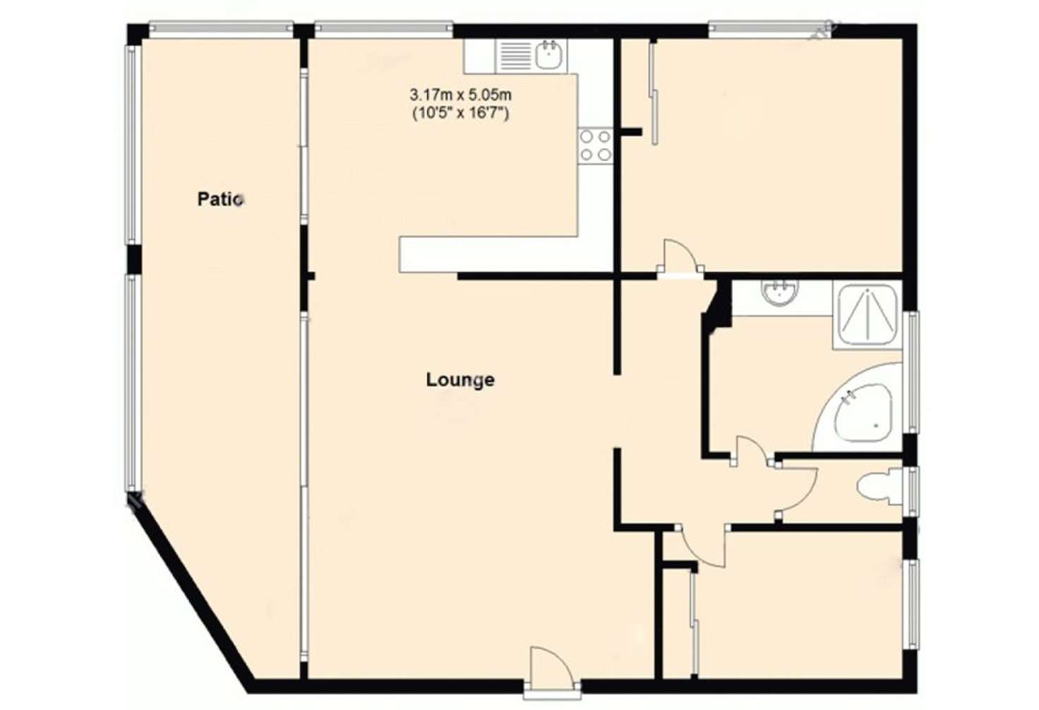 Floorplan of Homely unit listing, 41/12 Bryce Street, St Lucia QLD 4067