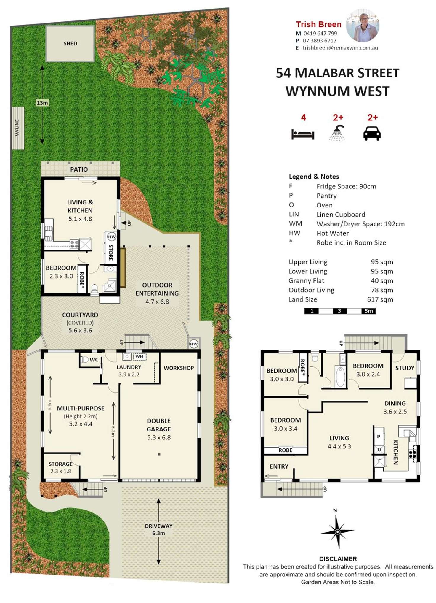 Floorplan of Homely house listing, 54 Malabar St, Wynnum West QLD 4178