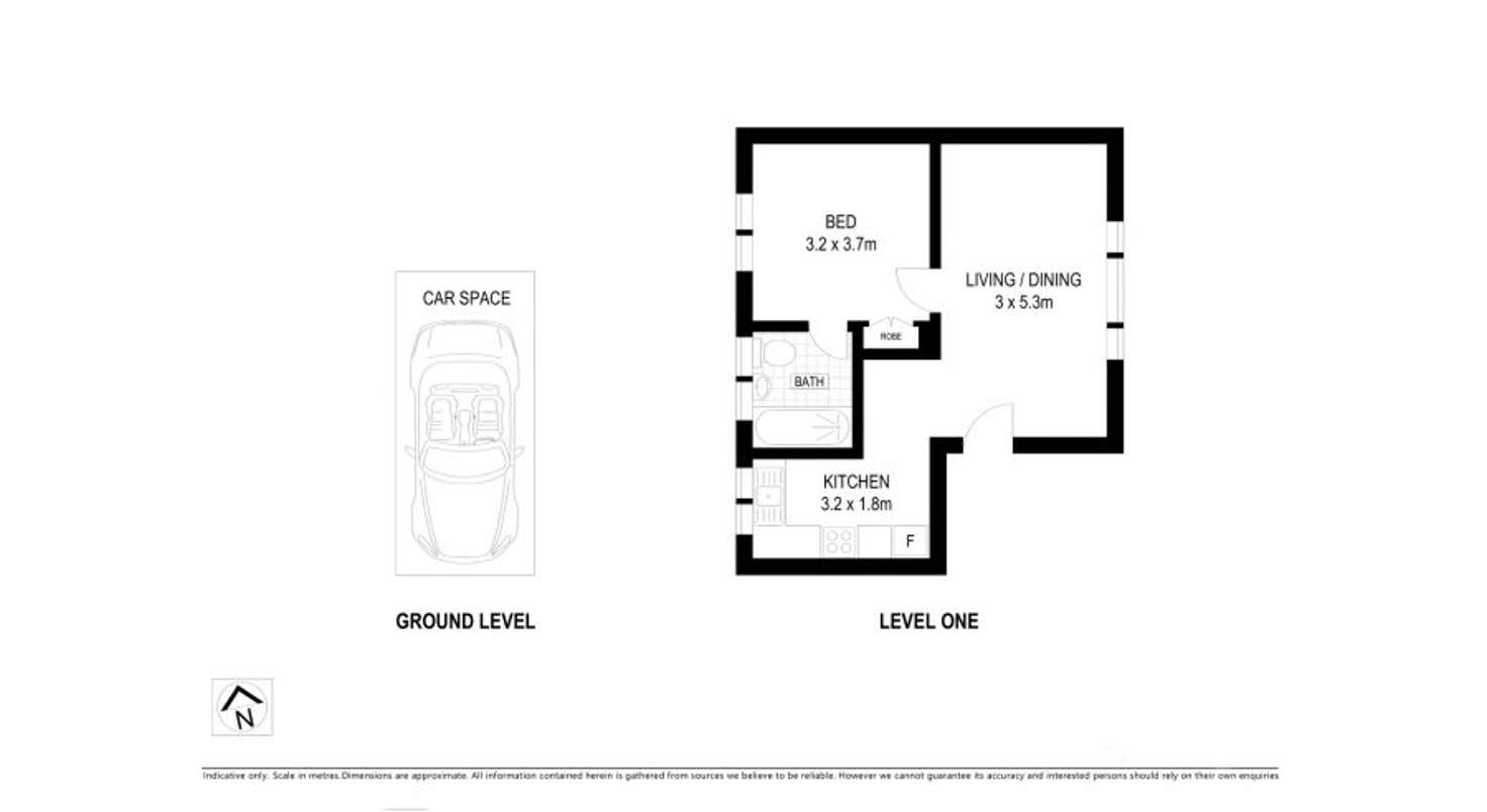 Floorplan of Homely apartment listing, 9/42 Dundas Street, Thornbury VIC 3071