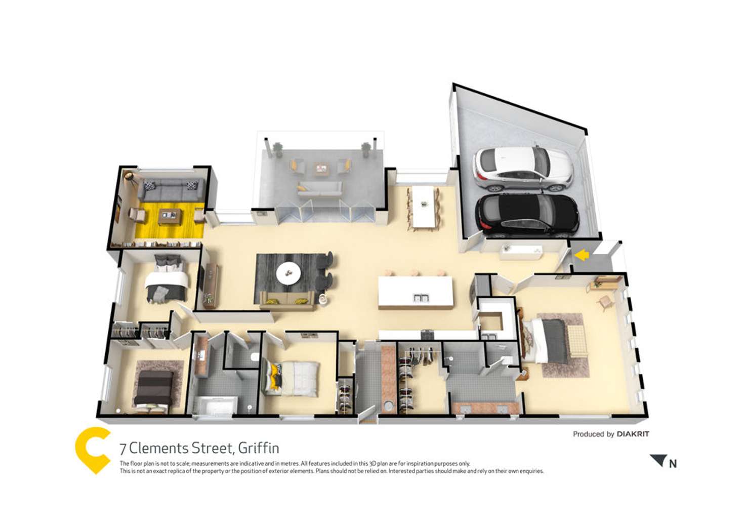 Floorplan of Homely house listing, 7 Clements Street, Griffin QLD 4503