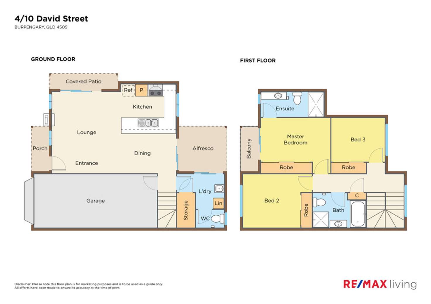 Floorplan of Homely house listing, 4/10 David Street, Burpengary QLD 4505