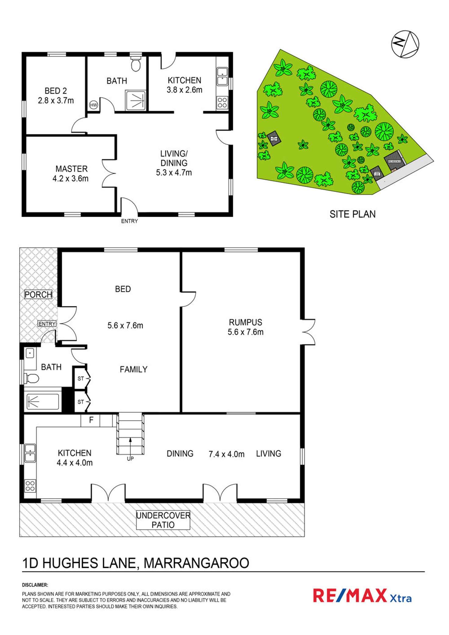 Floorplan of Homely house listing, 1D Hughes Lane, Marrangaroo NSW 2790