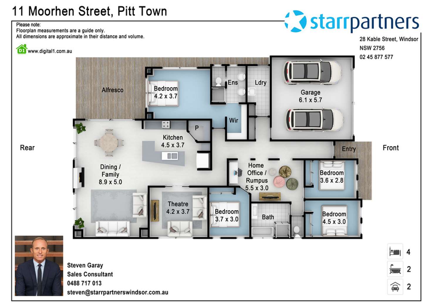 Floorplan of Homely house listing, 11 Moorhen Street, Pitt Town NSW 2756
