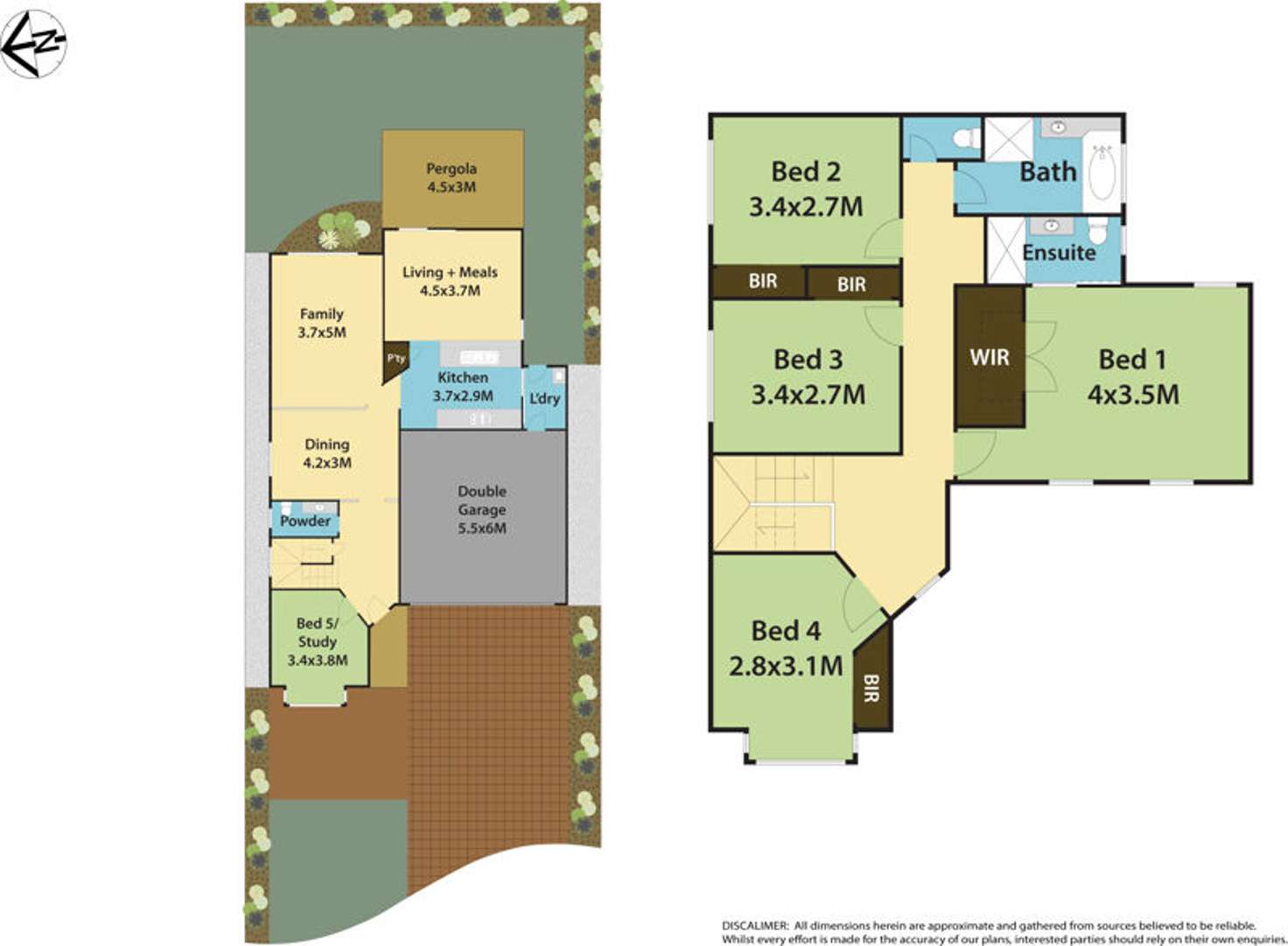 Floorplan of Homely house listing, 13 Grech Place, Glenwood NSW 2768