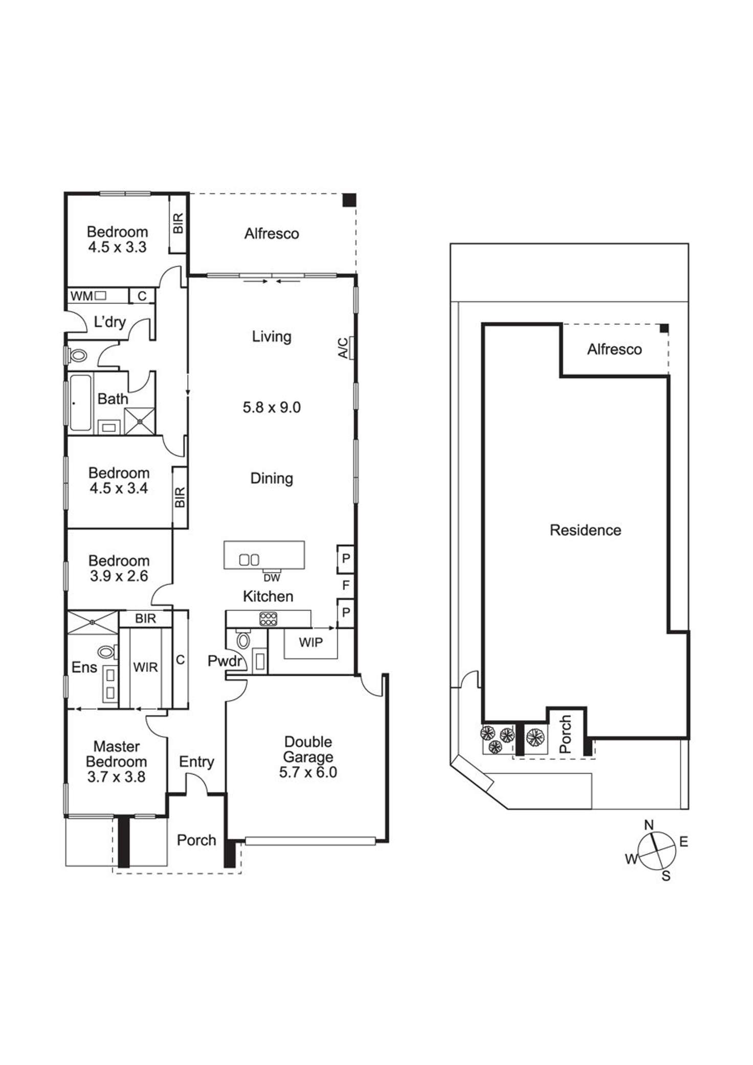 Floorplan of Homely house listing, 24 Aspect Drive, Doreen VIC 3754