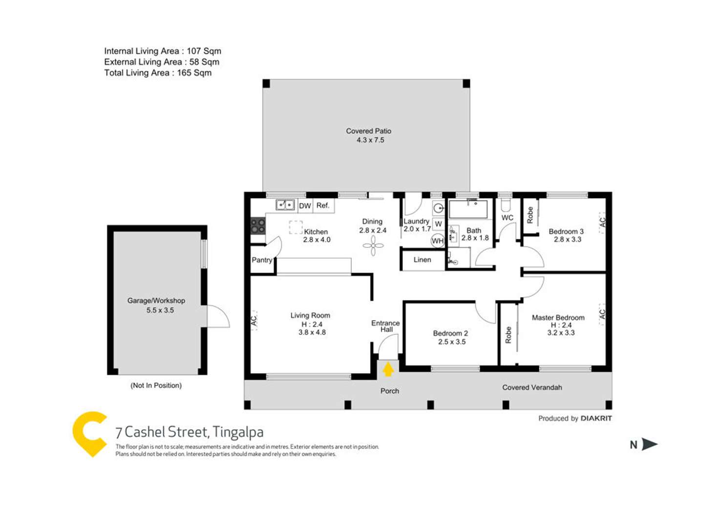 Floorplan of Homely house listing, 7 Cashel Street, Tingalpa QLD 4173