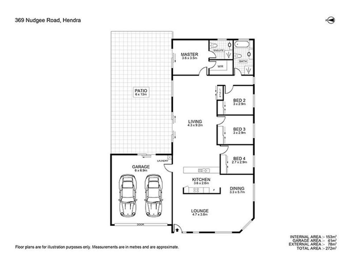 Floorplan of Homely house listing, 369 Nudgee Road, Hendra QLD 4011